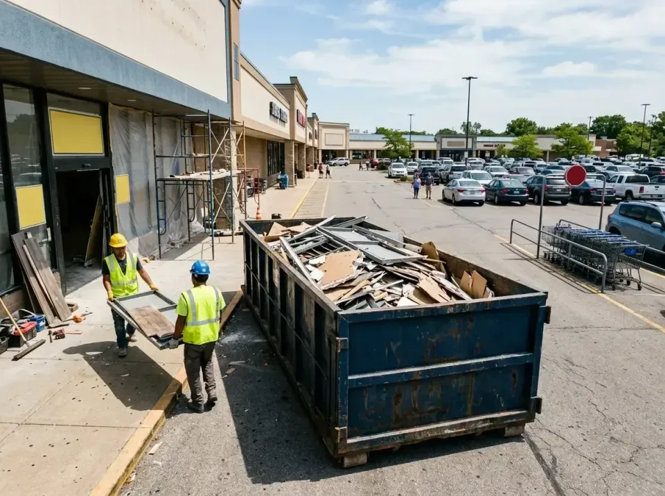 retail-store-renovation-debris-003 — frequently asked questions, Roll-off Dumpster Rentals in Anchorage, AK